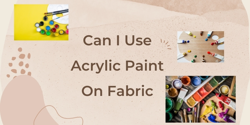 fabric painting with acrylic colours